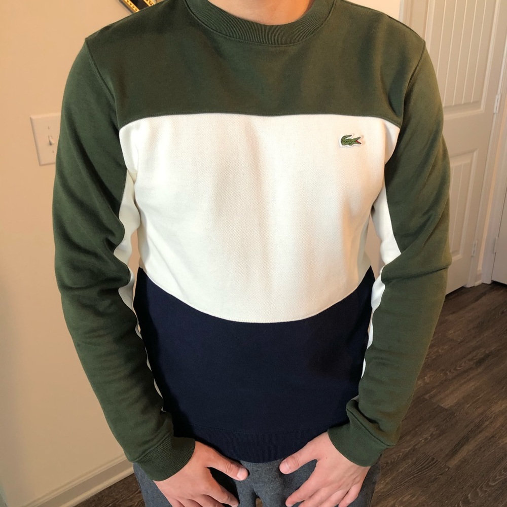Men’s Lacoste crewneck